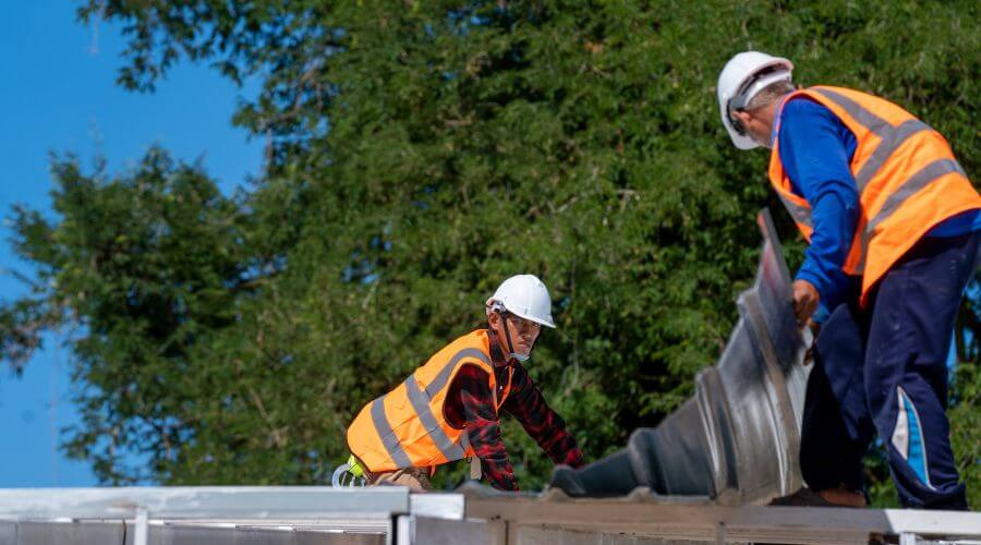 Professional metal roof installation in Ligonier, IN